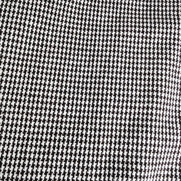 SHEIN CURVE Brown White Houndstooth Pattern A Line Skirt Womens Plus Size 4XL - Picture 2 of 7